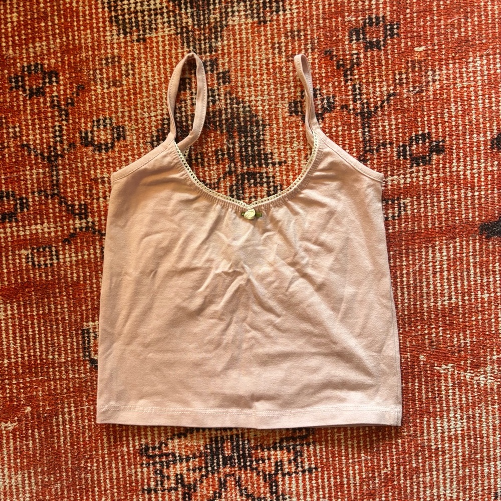 Rat Boi Scoop Back Cami in Baby Pink - Picture 4 of 10